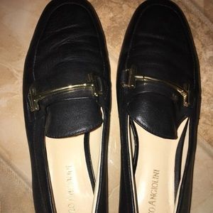 Enzo Angiolini Black Loafers